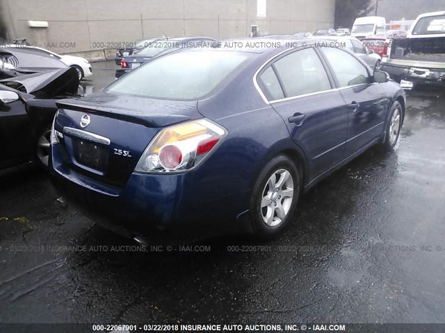 1N4AL21E39N432346 - 2009 NISSAN ALTIMA 2.5/2.5S BLUE photo 4