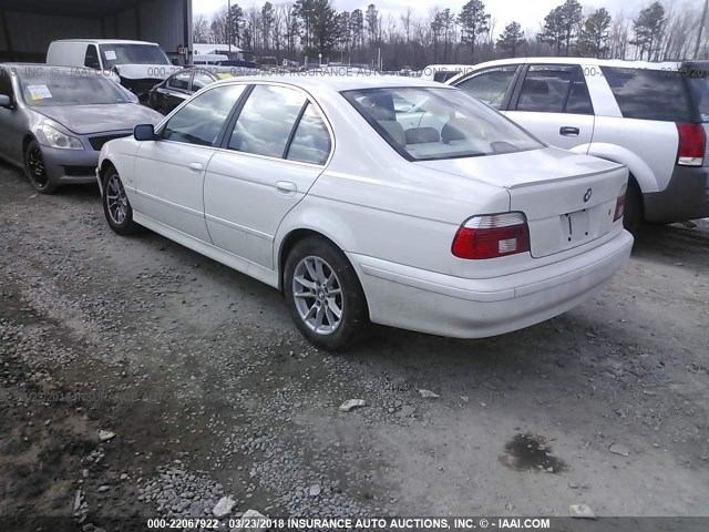 WBADT43443G024860 - 2003 BMW 525 I AUTOMATIC WHITE photo 3