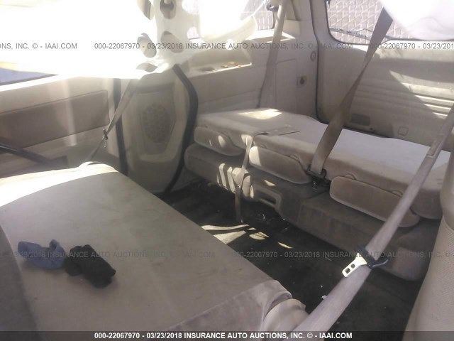 2FMDA516X6BA39728 - 2006 FORD FREESTAR SE GOLD photo 8