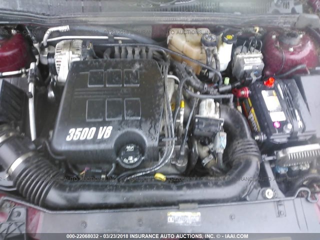 1G1ZT62805F272890 - 2005 CHEVROLET MALIBU MAXX LS 红色 照片 10