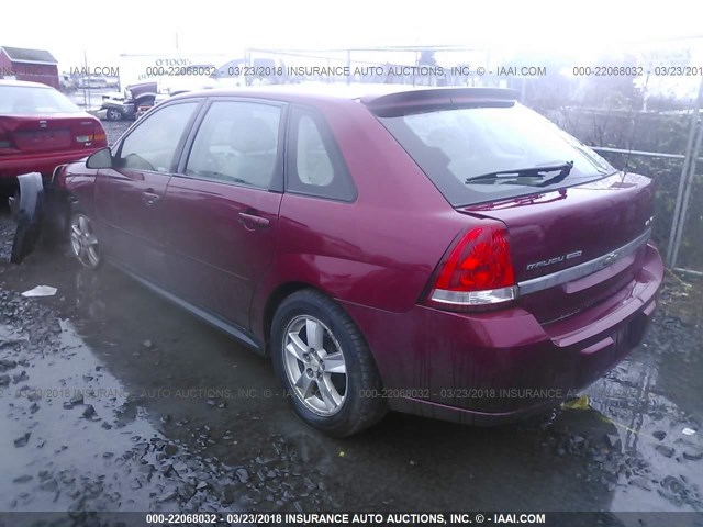1G1ZT62805F272890 - 2005 CHEVROLET MALIBU MAXX LS 红色 照片 3