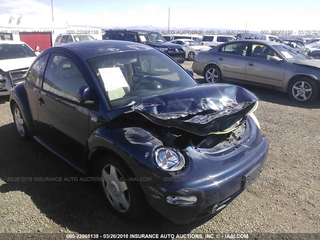 3VWCC21CXYM457378 - 2000 VOLKSWAGEN NEW BEETLE GLS BLUE photo 6