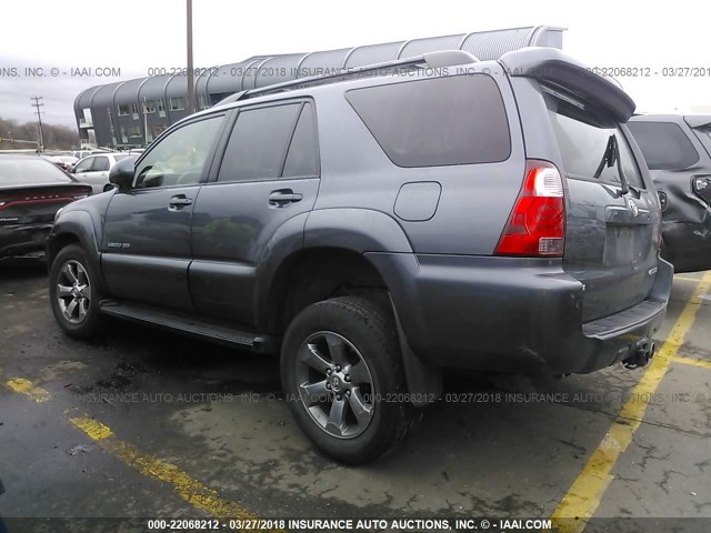 JTEBU17R88K022492 - 2008 TOYOTA 4RUNNER LIMITED GRAY photo 3