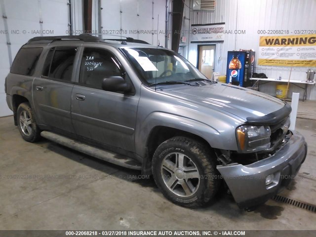 1GNET16S456172829 - 2005 CHEVROLET TRAILBLAZER EXT LS/EXT LT GRAY photo 1