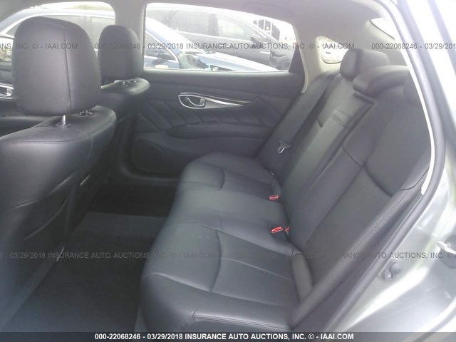 JN1BY1PR0FM831725 - 2015 INFINITI Q70L 3.7 GRAY photo 8