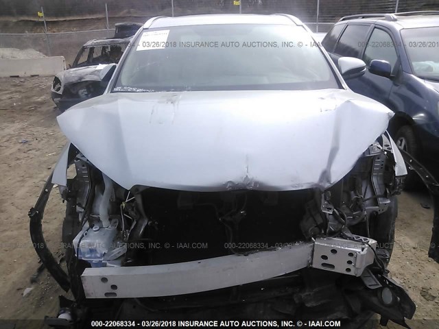 5TDJKRFH7FS134705 - 2015 TOYOTA HIGHLANDER XLE ვერცხლისფერი ფოტო 10