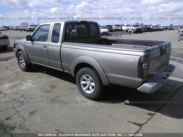 1N6DD26T43C452200 - 2003 NISSAN FRONTIER KING CAB XE BROWN photo 3
