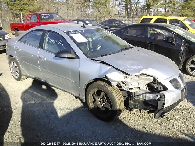 1G2ZG57B394113930 - 2009 PONTIAC G6 SILVER photo 1