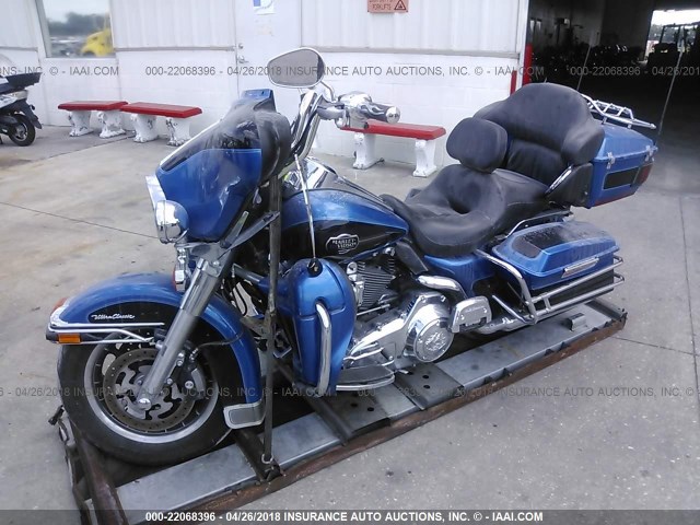 1HD1FC4148Y622586 - 2008 HARLEY-DAVIDSON FLHTCUI BLUE photo 2