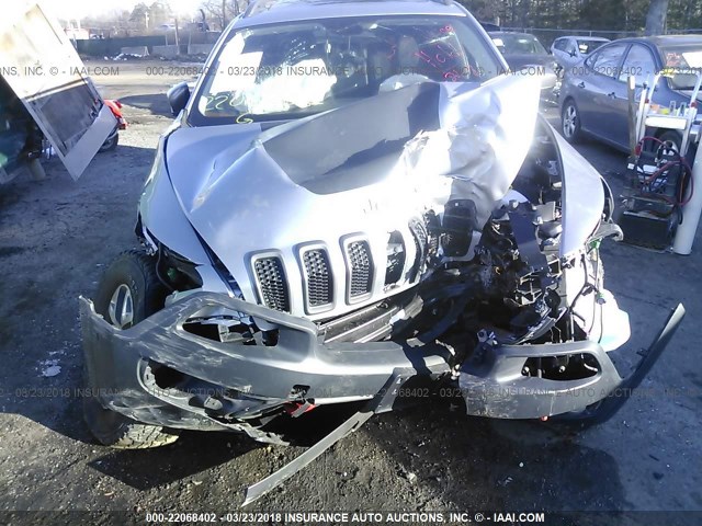 1C4PJMBS2EW281529 - 2014 JEEP CHEROKEE TRAILHAWK 灰色 照片 6