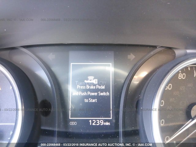 4T1B21HKXJU003489 - 2018 TOYOTA CAMRY HYBRID/LE/XLE/SE BLACK photo 7