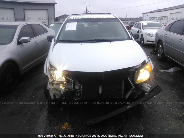 5Y2SL648X4Z403133 - 2004 PONTIAC VIBE WHITE photo 6