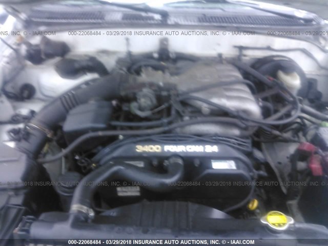 5TESN92N32Z008491 - 2002 TOYOTA TACOMA XTRACAB PRERUNNER თეთრი ფოტო 10
