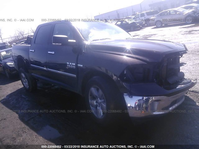 3C6RR7LT8HG593634 - 2017 RAM 1500 SLT BLACK photo 1