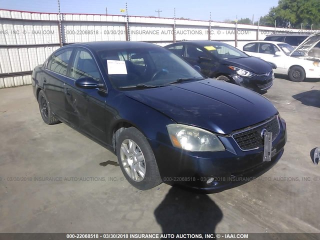 1N4AL11DX6C166204 - 2006 NISSAN ALTIMA S/SL BLUE photo 1