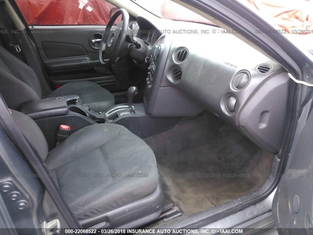 2G2WP522951215538 - 2005 PONTIAC GRAND PRIX ნაცრისფერი ფოტო 5
