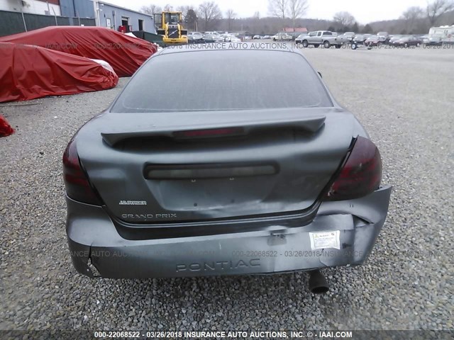 2G2WP522951215538 - 2005 PONTIAC GRAND PRIX ნაცრისფერი ფოტო 6