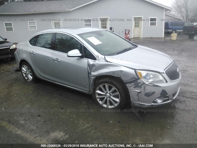 1G4PP5SK3E4167387 - 2014 BUICK VERANO SILVER photo 1