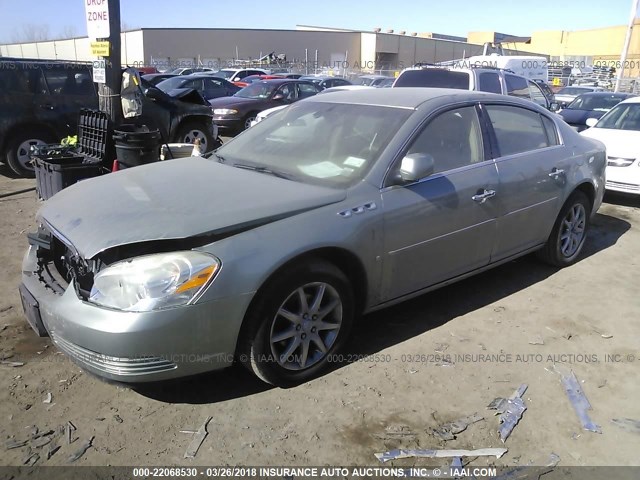 1G4HD57256U250231 - 2006 BUICK LUCERNE CXL GOLD photo 2