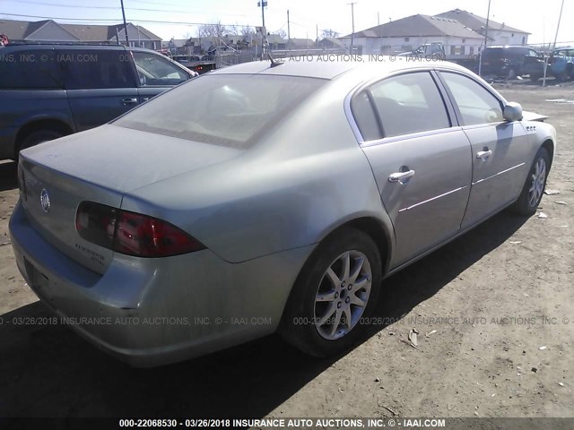 1G4HD57256U250231 - 2006 BUICK LUCERNE CXL GOLD photo 4