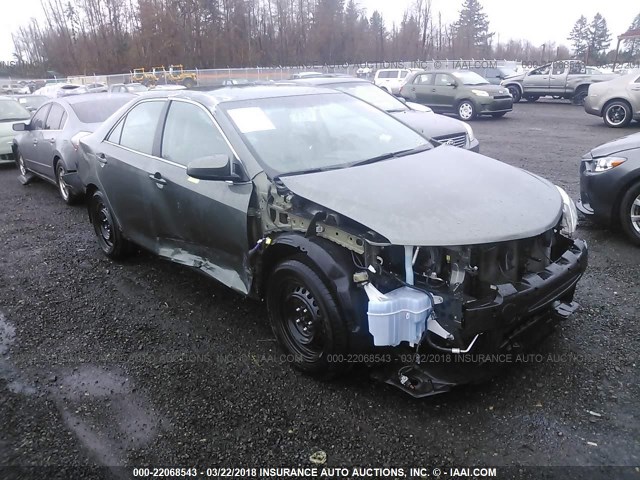 4T1BF1FK3CU585008 - 2012 TOYOTA CAMRY SE/LE/XLE GREEN photo 1