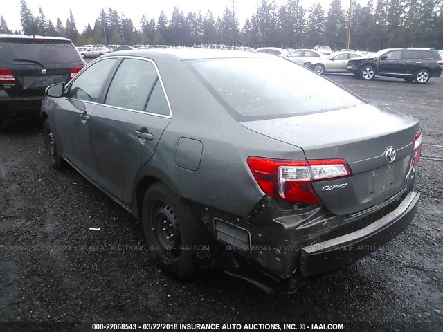 4T1BF1FK3CU585008 - 2012 TOYOTA CAMRY SE/LE/XLE GREEN photo 3