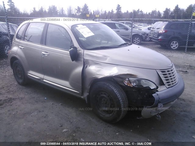 3C4FY48B42T327460 - 2002 CHRYSLER PT CRUISER CLASSIC TAN photo 1