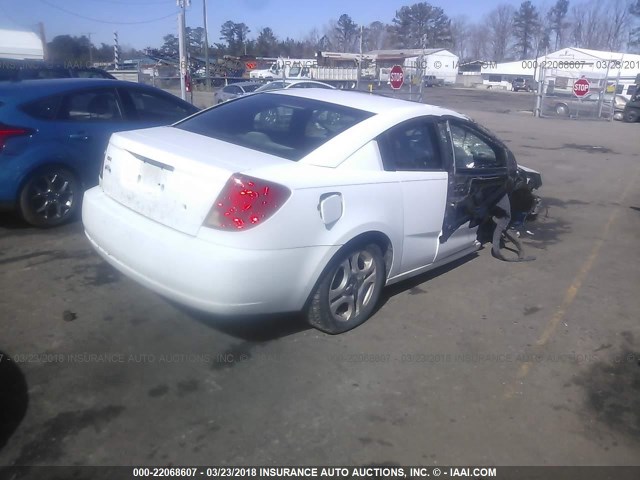 1G8AW12F64Z151012 - 2004 SATURN ION LEVEL 3 WHITE photo 4