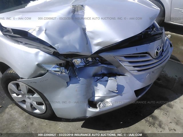 4T1BE46K57U511485 - 2007 TOYOTA CAMRY NEW GENERAT CE/LE/XLE/SE SILVER photo 6