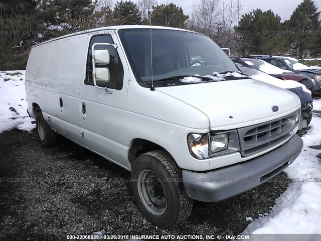 1FTPE2422XHA58095 - 1999 FORD ECONOLINE E250 VAN WHITE photo 1