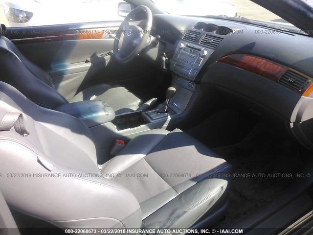 4T1FA38P48U143379 - 2008 TOYOTA CAMRY SOLARA SE/SLE/SPORT BLACK photo 5