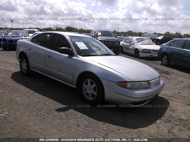 1G3NL52F64C183078 - 2004 OLDSMOBILE ALERO GL SILVER photo 1