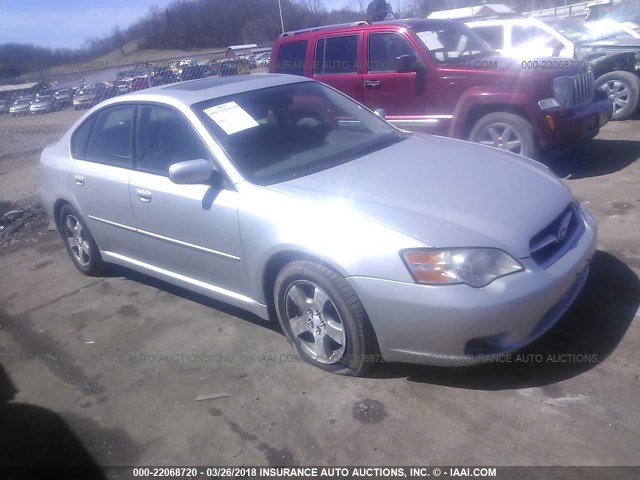 4S3BL626867201472 - 2006 SUBARU LEGACY 2.5I LIMITED SILVER photo 1