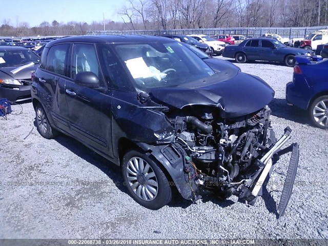 ZFBCFABH1EZ027640 - 2014 FIAT 500L EASY ნაცრისფერი ფოტო 1