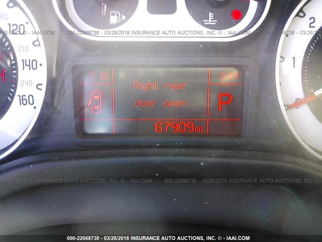 ZFBCFABH1EZ027640 - 2014 FIAT 500L EASY ნაცრისფერი ფოტო 7