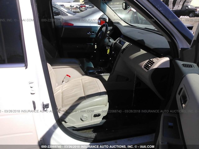 2FMDK52C59BA13575 - 2009 FORD FLEX SEL Ağ foto 5