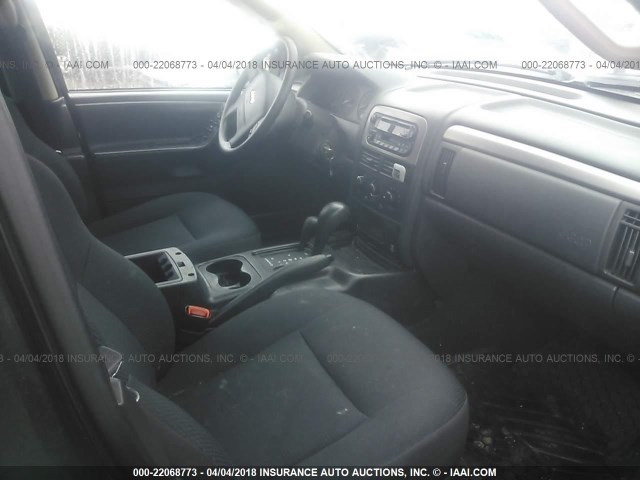1J4GW48N94C409956 - 2004 JEEP GRAND CHEROKEE LAREDO/COLUMBIA/FREEDOM 黑色 照片 5