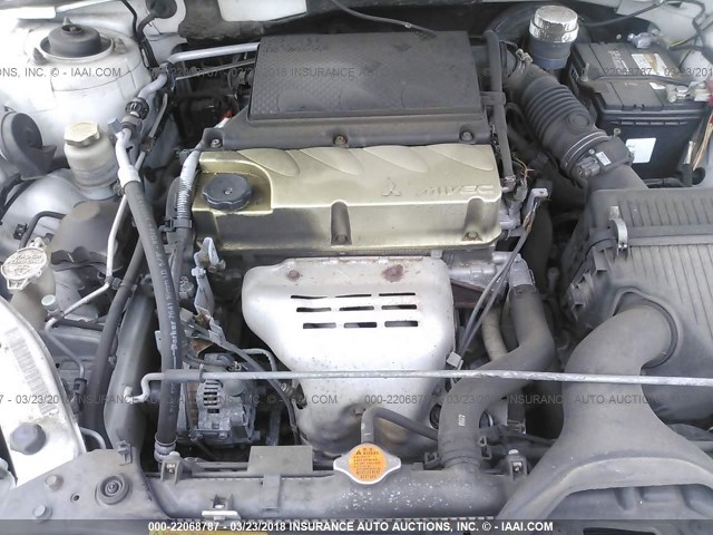 4A32B2FF7BE020405 - 2011 MITSUBISHI GALANT FE WHITE photo 10