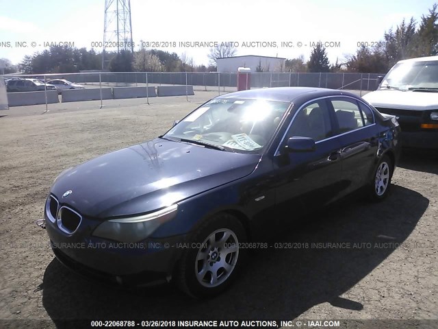 WBANA53574B176607 - 2004 BMW 525 I 蓝色 照片 2