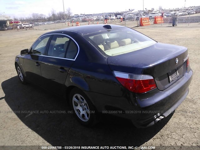 WBANA53574B176607 - 2004 BMW 525 I 蓝色 照片 3