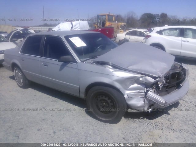 1G4AG55N4P6422566 - 1993 BUICK CENTURY SPECIAL SILVER photo 1