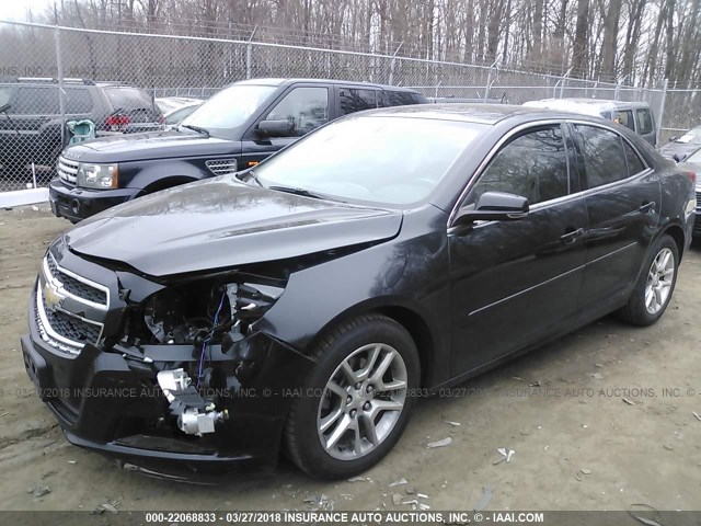 1G11C5SA9DF337471 - 2013 CHEVROLET MALIBU 1LT 黑色 照片 2