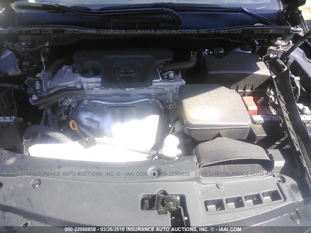 4T1BF1FKXHU373276 - 2017 TOYOTA CAMRY LE/XLE/SE/XSE Noir photo 10