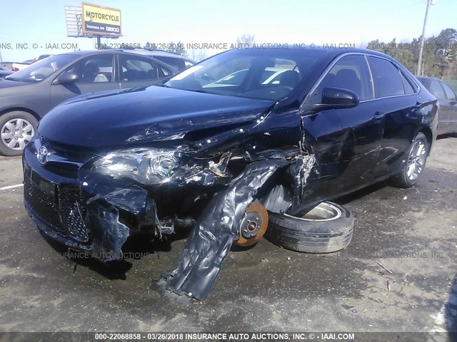 4T1BF1FKXHU373276 - 2017 TOYOTA CAMRY LE/XLE/SE/XSE Noir photo 2