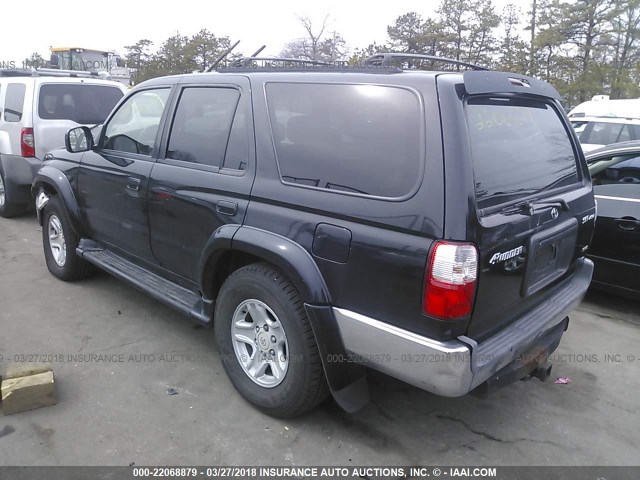 JT3HN86R710347792 - 2001 TOYOTA 4RUNNER SR5 BLACK photo 3