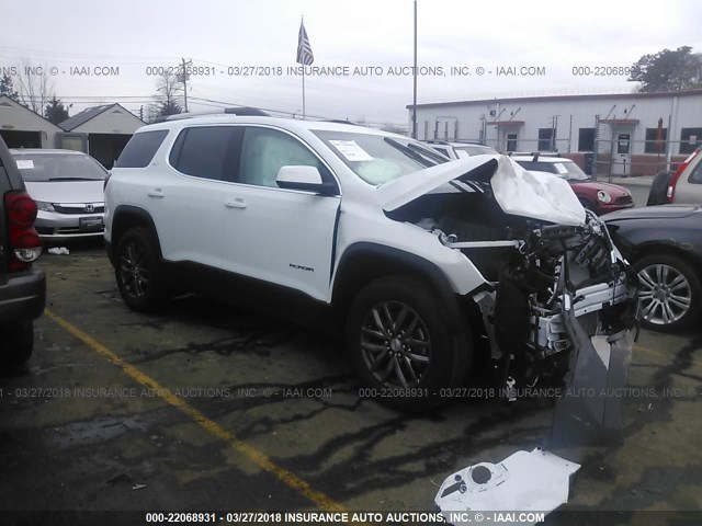 1GKKNMLS7JZ109183 - 2018 GMC ACADIA SLT-1 Biały zdjęcie 1