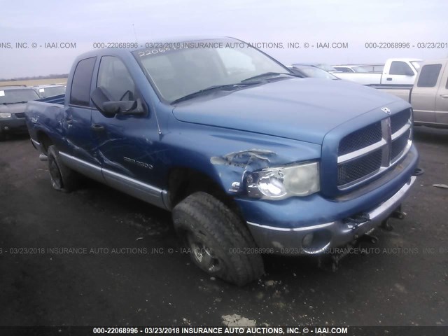 3D7KU28653G813809 - 2003 DODGE RAM 2500 ST/SLT 蓝色 照片 1