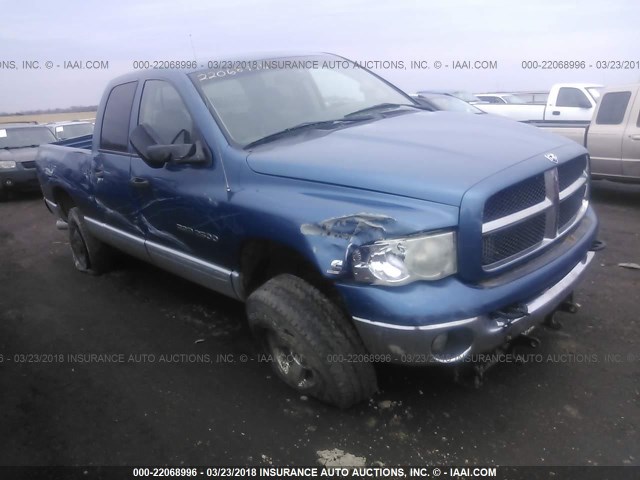 3D7KU28653G813809 - 2003 DODGE RAM 2500 ST/SLT BLUE photo 1