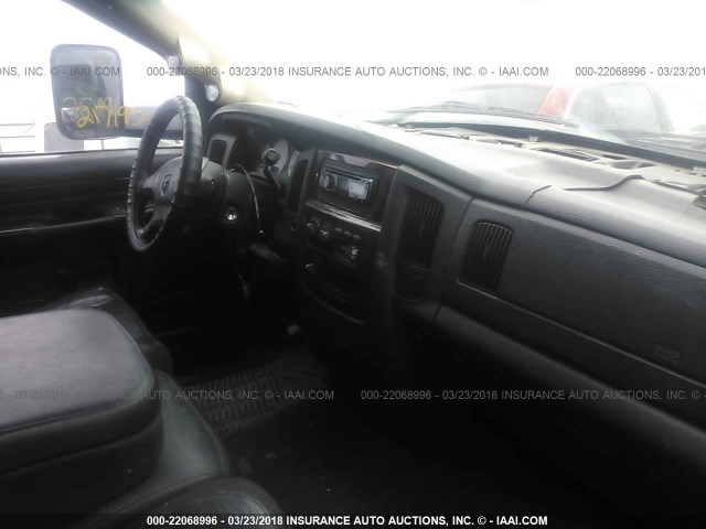 3D7KU28653G813809 - 2003 DODGE RAM 2500 ST/SLT 蓝色 照片 5