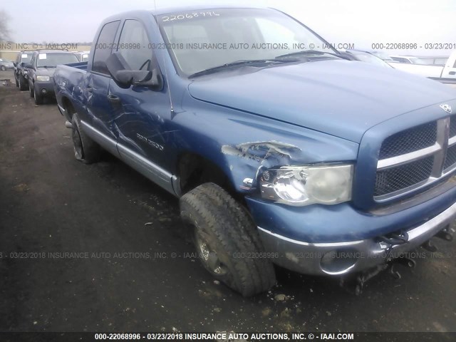 3D7KU28653G813809 - 2003 DODGE RAM 2500 ST/SLT BLUE photo 6